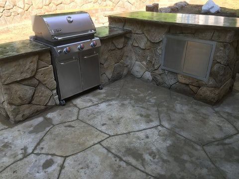 Stamped Concrete Patio